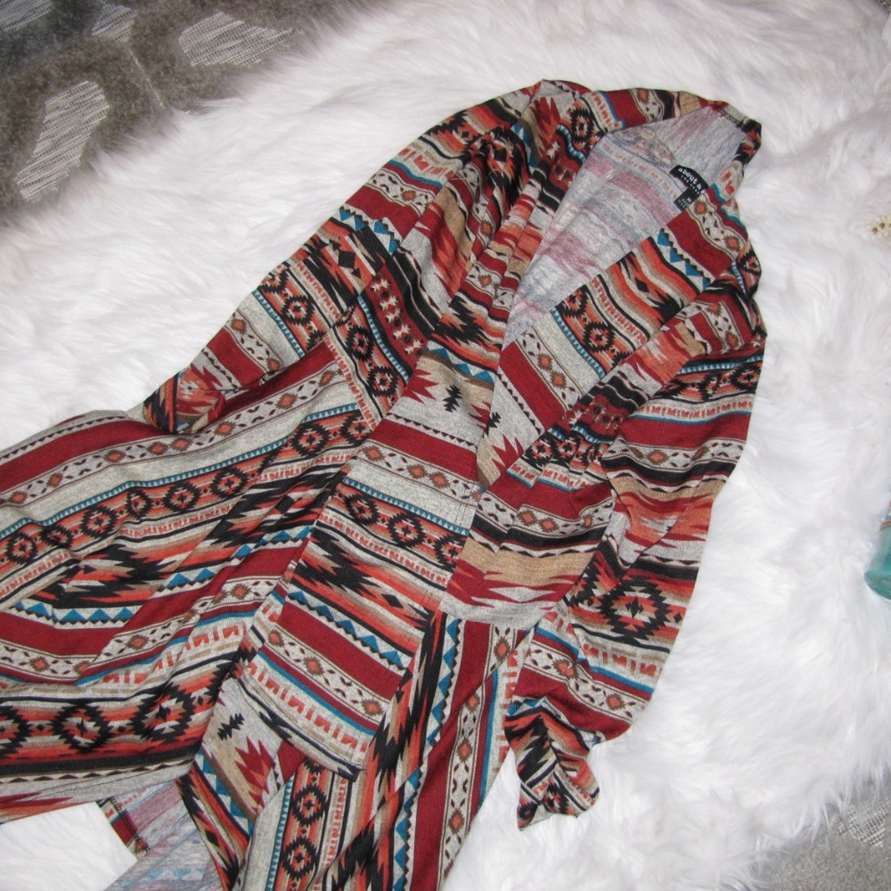 vibrant cardigan